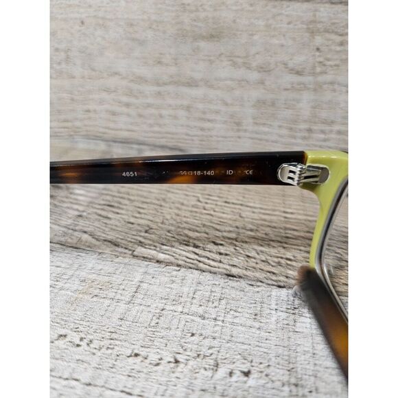 Prodesign Denmark Unisex Glasses Tortoise Lime Green Wide - Picture 6 of 7